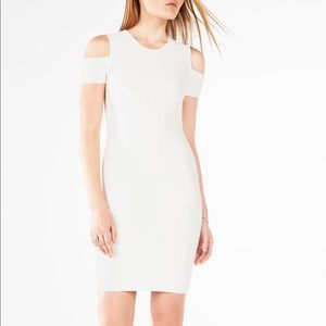 BCBGMaxAzria Monicka Cold Shoulder Dress -L